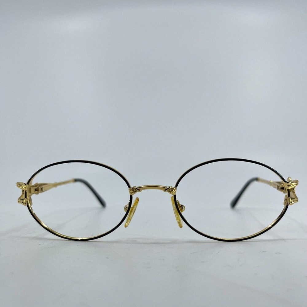 Roccobarocco 5838 30 Eyeglasses‎ Frames Round Silver Gold 51-19 H7102